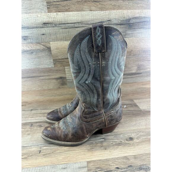 Justin Boots Shoes - JUSTIN WOMEN'S QUINLAN COFFEE SVL2002 8.5B BOOTS